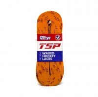 Хоккейные шнурки с пропиткой (213 см) оранжевые TSP