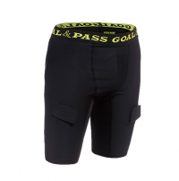 Компрессионные шорты с раковиной GOAL&PASS PRO SR XS черные