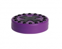 Шайба для стрит-хоккея MAD GUY Type 2 LUX пластиковая фиолетовая
