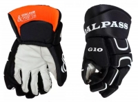 Перчатки хоккейные GOAL&PASS G-10 10'' черные
